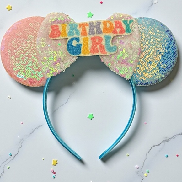Accessories - Happy Birthday Minnie Mouse Ears